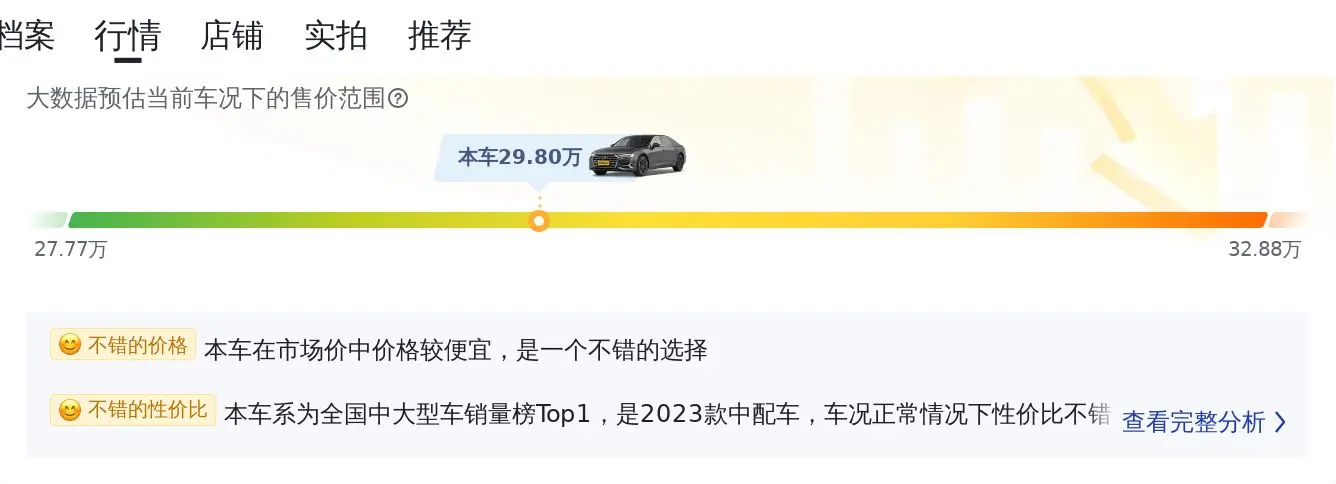 奧迪A6L中大型轎車豪華生活選擇